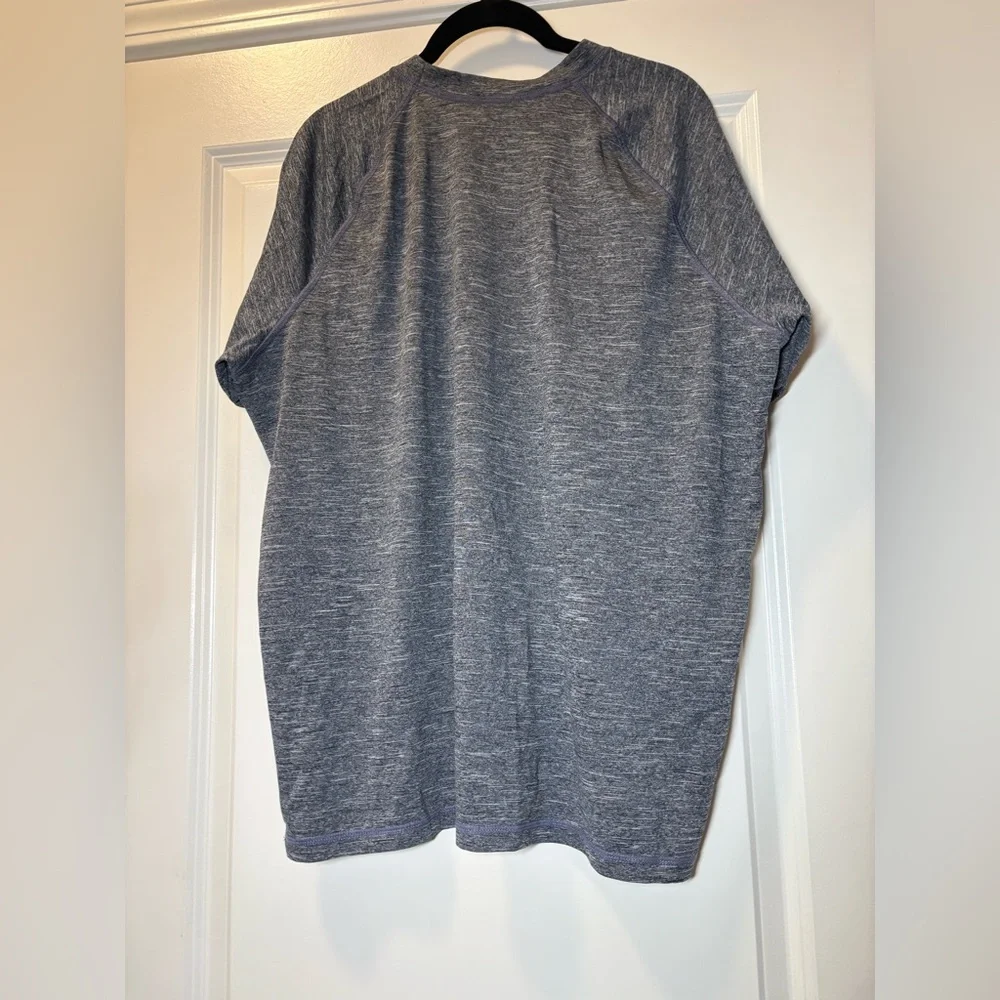 Nike Men's Heathered Blue Short Sleeve‎ Tee